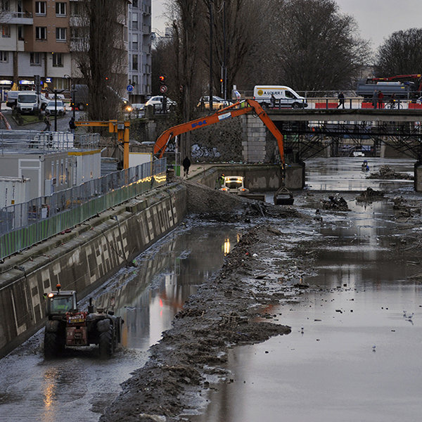 Canal Saint-Martin, janvier 2016